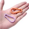 Tools Safety Buckle Making Jewelry 45x24mm Metal D Carabiner Carabiner Hook Keychain Clip Key Ring