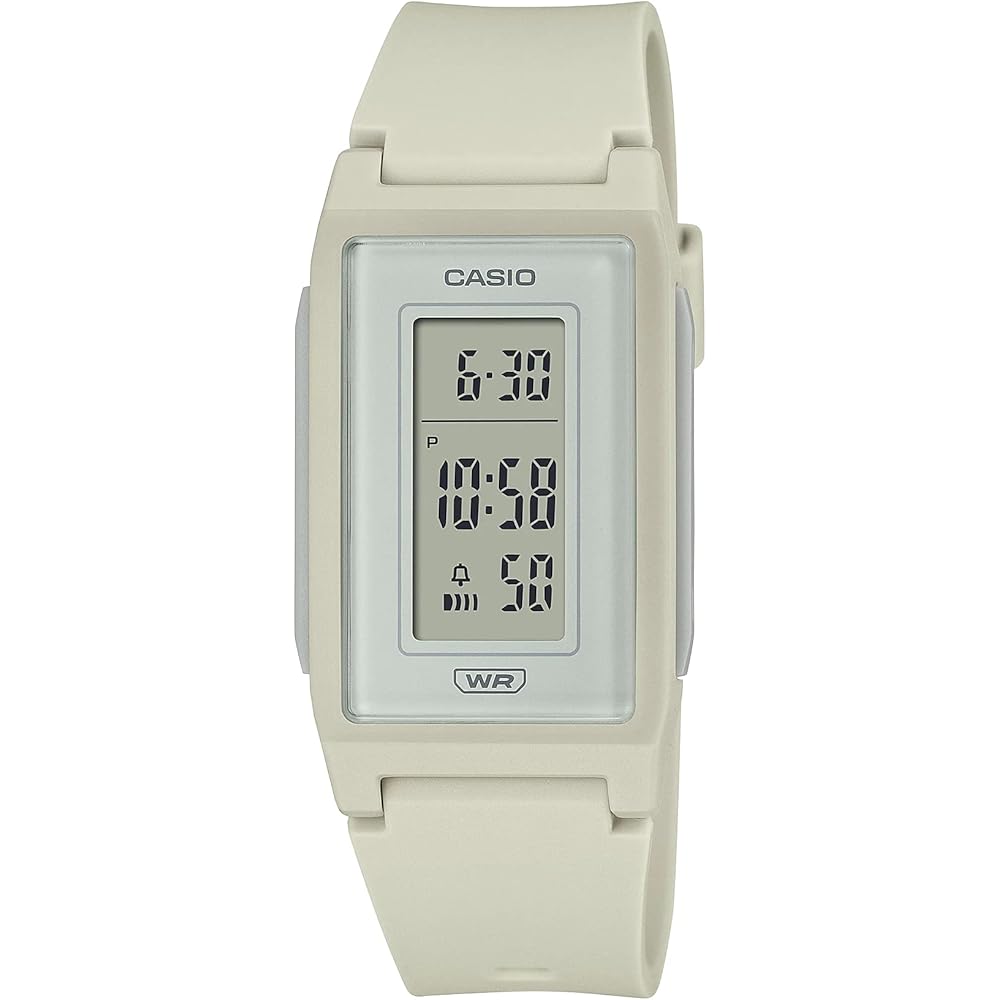 

Casio Standard LF-10WH Simple Digital Watch Beige for Women and Kids