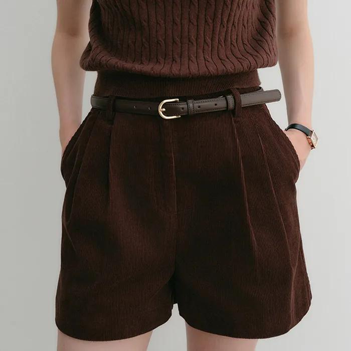 ELLE VEGAN LEATHER BELT_4colors