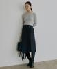 Artid Belted Button-Up Wrap Skirt_2 Colors