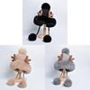 Knitted Wool Hat With Ear Warmers For Winter Women And Teens