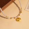 Elegant Pearl Pendant Necklace: Chinese Style Choker for Women - High-End Fashion Versatile Accessory