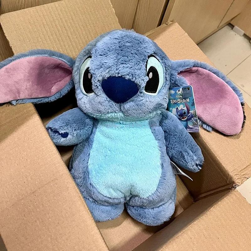 Aoger Disney Stitch Anime Iarnă Extra Mare Pluș Sticlă Apă Caldă Femei Acasă Umplere cu Apă Încălzitor Mâini Cadou Sărbători Fată