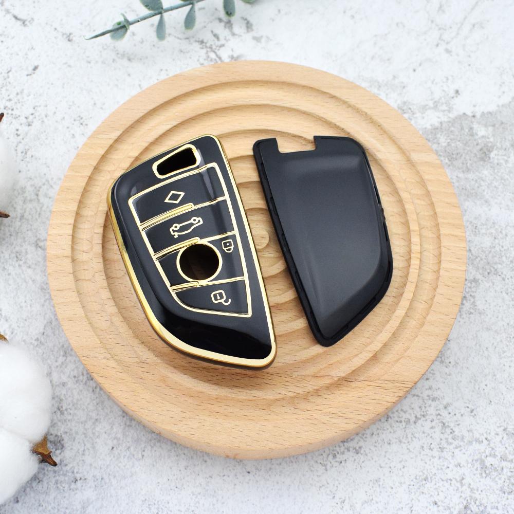 TPU Car Key Case Cover for Bmw F20 G20 G30 X1 X3 X4 X5 G05 X6 X7 G11 F15 F16 G01 G02 F48 Holder Shell Keychain Accessories