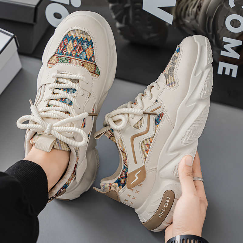 Fashion Round Foot Round Nose Black Basketball Shoes Nursing Mens Fashion Sneakers Shoos Sport Bity Tenix Sports-et-leisure Luxary