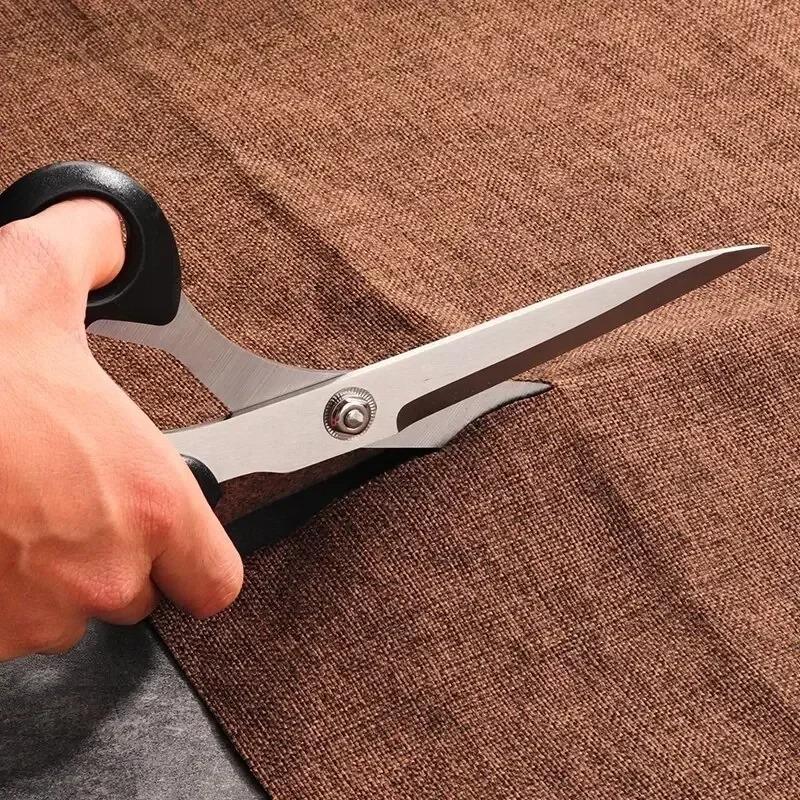 8-inch Stainless Steel Tailor Scissors Fabric Professional Sewing Tools Clothing Scissors Durable Convenient Practical Daily Use