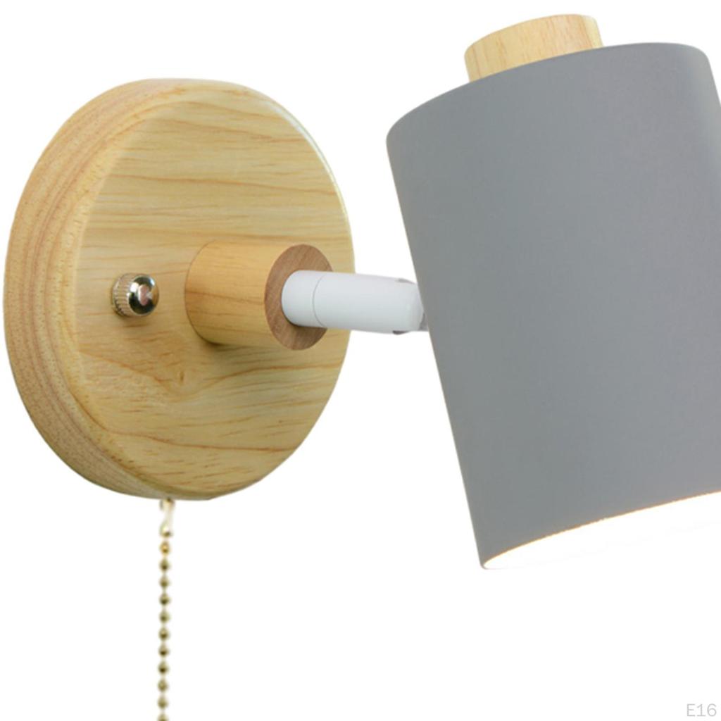 Fixtures Lampshade Sconce Lamp Shade, Adjustable Wall Mounted Holder for Hallway Room Decoration