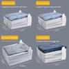 Clothing Organizer Foldable Storage Shelf For Home Wardrobe With Layered Design