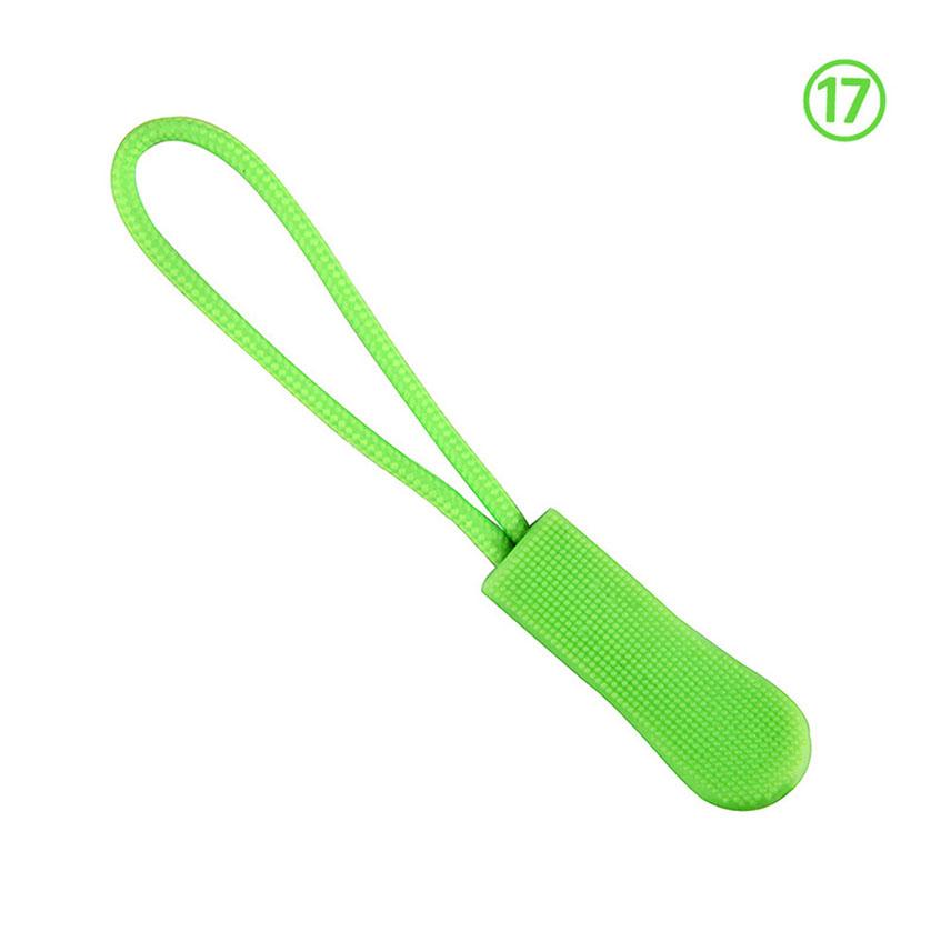 10pcs Zipper Pull Puller Zipper Repair Kit Colored Pull Tabs End Fit Rope Cord Replacement Clip Coat Backpack Zipper Accessories