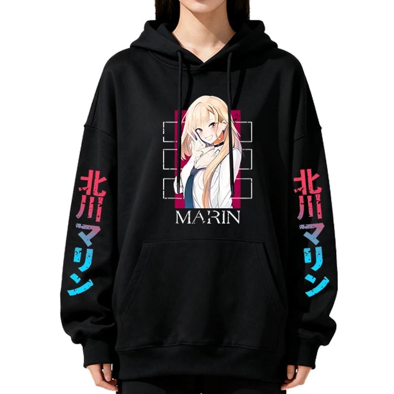 My Dress-Up Darling Hoodie Autumn Winter Fashion Harajuku Casual Long Sleeve Fleece Sweatshirts Women Vintage Fashion Pullover