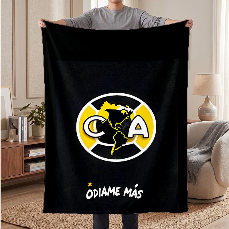 Club America Soft Warm Flannel Blankets Comfortable Blanket for Home Decoration Gifting