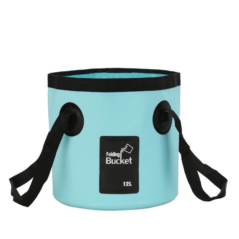 New Fishing Bucket, Folding Bucket, Outdoor Convenient Fishing Box, Car Wash Bucket, All-in-one Molding