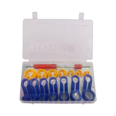 16 Piece Fuel Line Disconnect Tool 7 Sizes Durable Transmission Oil Cooler Professional Car