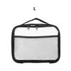 Large Capacity PVC Transparent Mesh Storage Bag Waterproof Casual Makeup Storage Zipper Bag Portable Toy Packaging Organizer