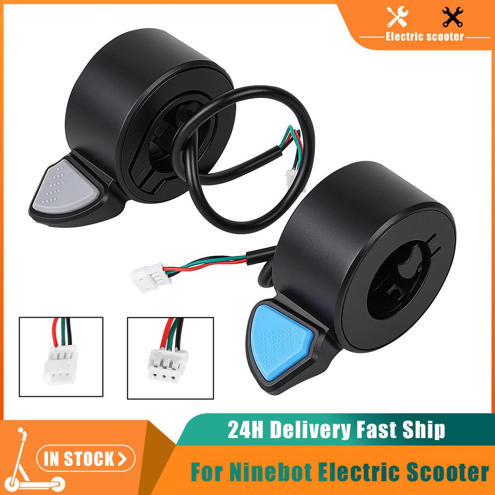 Electric Scooter Speed Dial Thumb Brake Throttle Speed Control for Segway Ninebot MAX G30D Finger Button Speed Control Parts Throttles 2