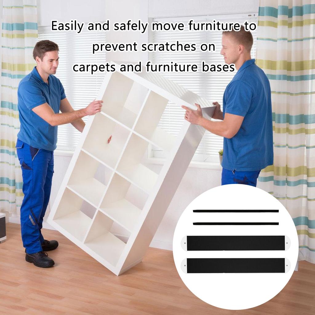 Large Appliance Slider with Pull Strap Pull Furniture Slides Moving Furniture Gliders for Moving Heavy Furniture