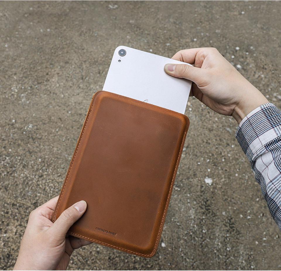 New iPad Mini 6 Protective Cover: Crazy Horse Leather Case for 7.9/8.3 Inch Tablets