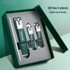 High-End Stainless Steel Nail Clippers & Pedicure Set for Adults