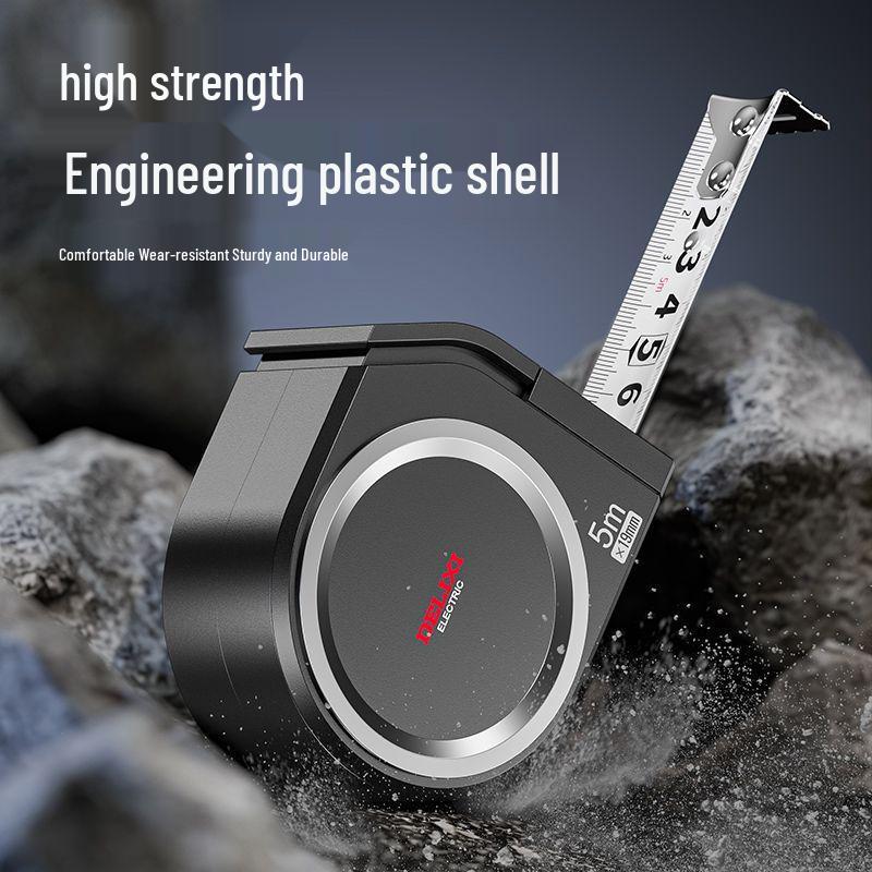 Durable 5-Meter Electrical Steel Tape Measure - Thickened, Wear-Resistant, Drop-Proof, Ideal for Designers.
