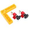 Right Angle Positioning Clip 90 Degrees  Fixing Ruler L Shape Woodworking Splicing Clamping Squares