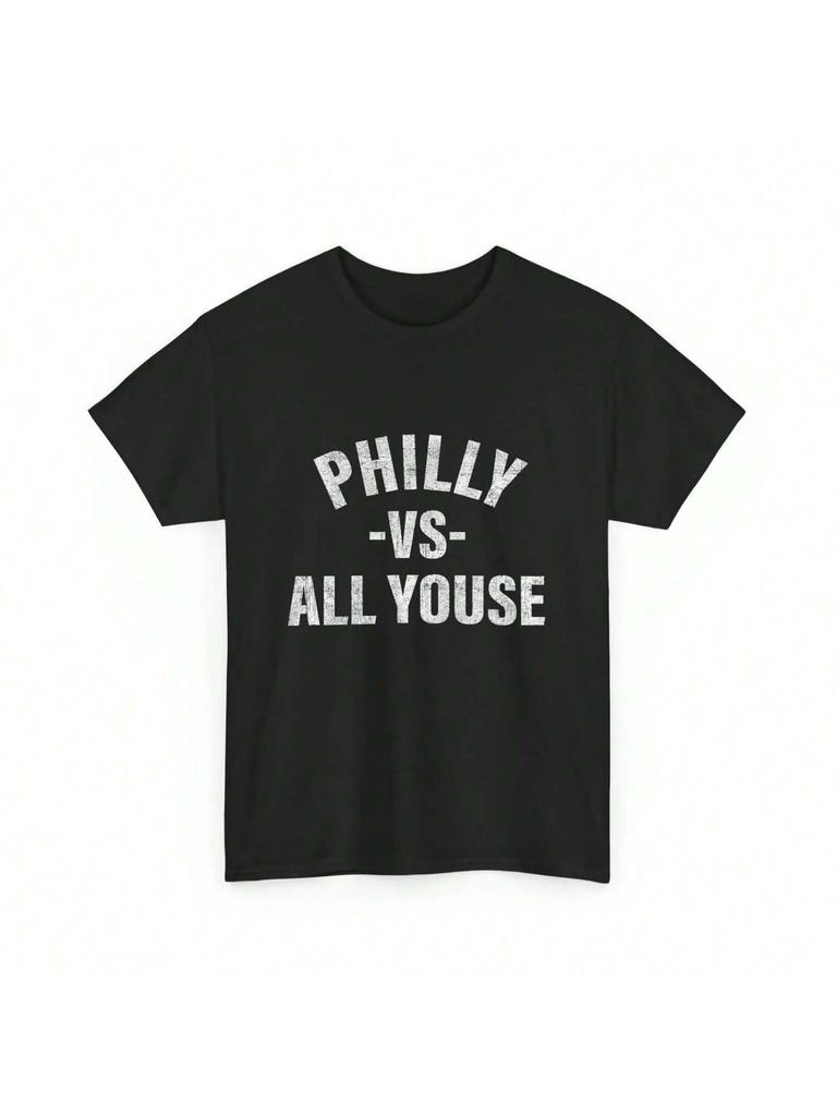 Philly Vs All Youse T Shirt Funny Philadelphia Slang