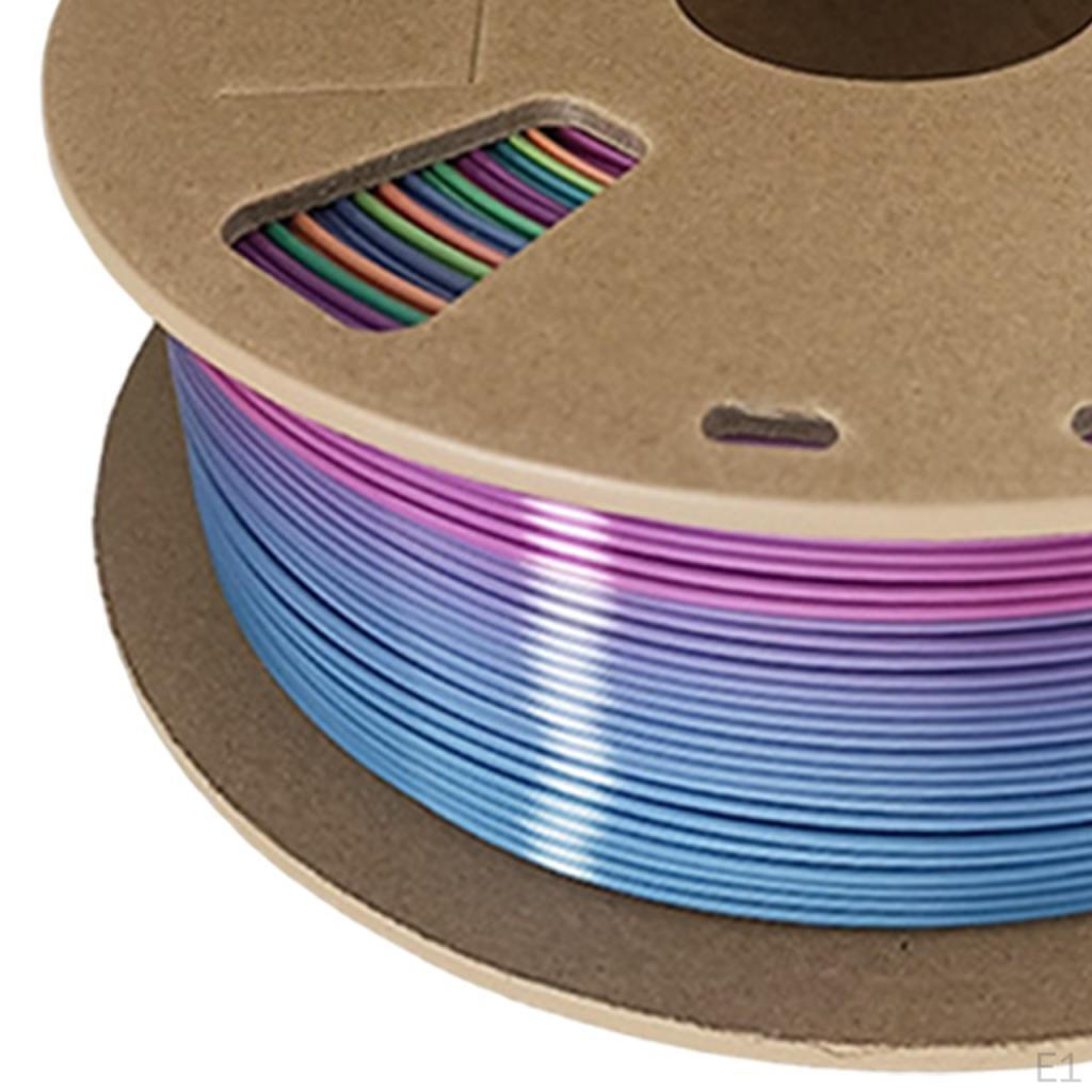 1,75 mm PLA-Filament für 3D-Drucker, 1 kg Spule, universeller mehrfarbiger Hochgeschwindigkeitsdruck