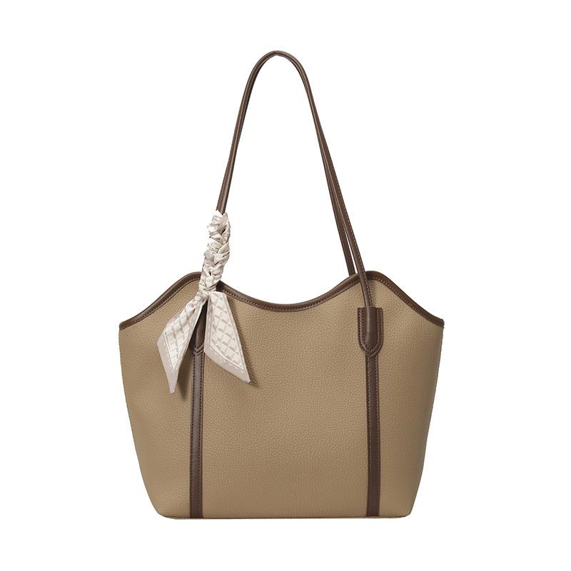 Tote Bag Women's New Large-capacity Commuter Bag Summer Versatile High-end College Student Shoulder Bag