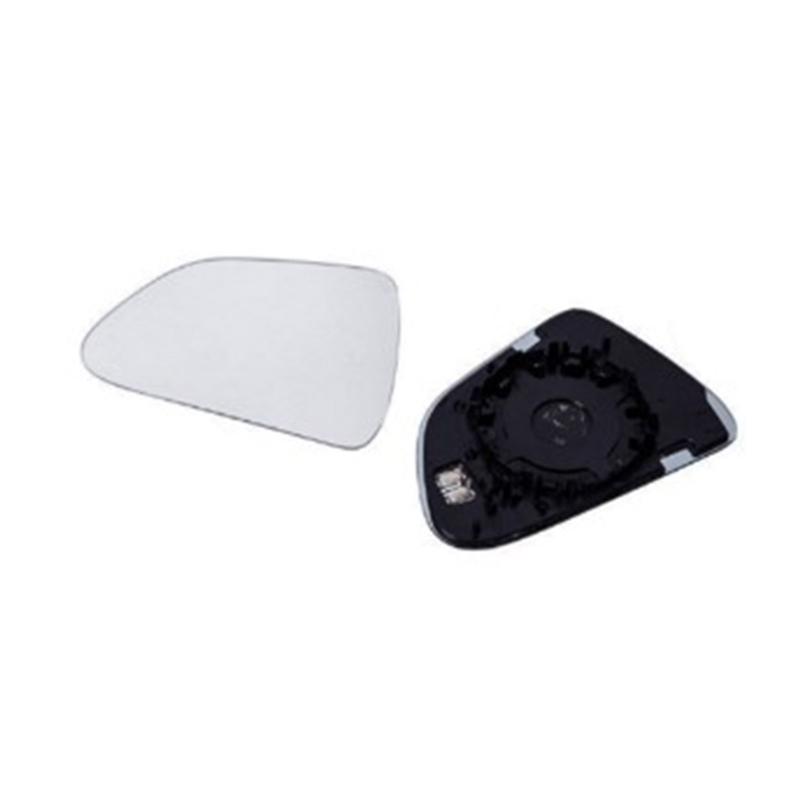 Wide Angle Mirror Heat Waterproof Panoramic Anti-Glare Large Vision Rearview Mirror Lens with Heated Base For Car 3/Y белый