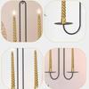 Elegant Black Wall Candle Sconces Decorative Double Armed Wall Hanging Iron Candle Holders for Warm Lighting Home Decors