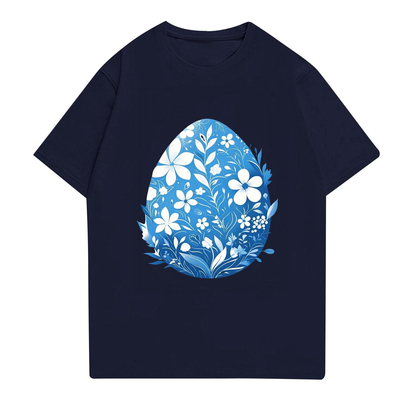 

Мужская рубашка с воротником-стойкой и коротким рукавом, свободная рубашка для отдыха и отдыха, мужская L тёмно-синий