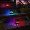 Backyard Solar Wall Light Flower Lights Color Changing Garden Light Outdoor Waterproof