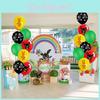 Colorful Bing Bunny Birthday Party Supplies Decor Featuring Happy Balloon Banner And Cupcake Topper