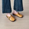 Fashion Shoes Cover Toe Ladies' Slippers Slipers Women Loafers Summer Peep Flat 2025 Slides Shoes Woman 2025 Cover Toe Slippers Summer P