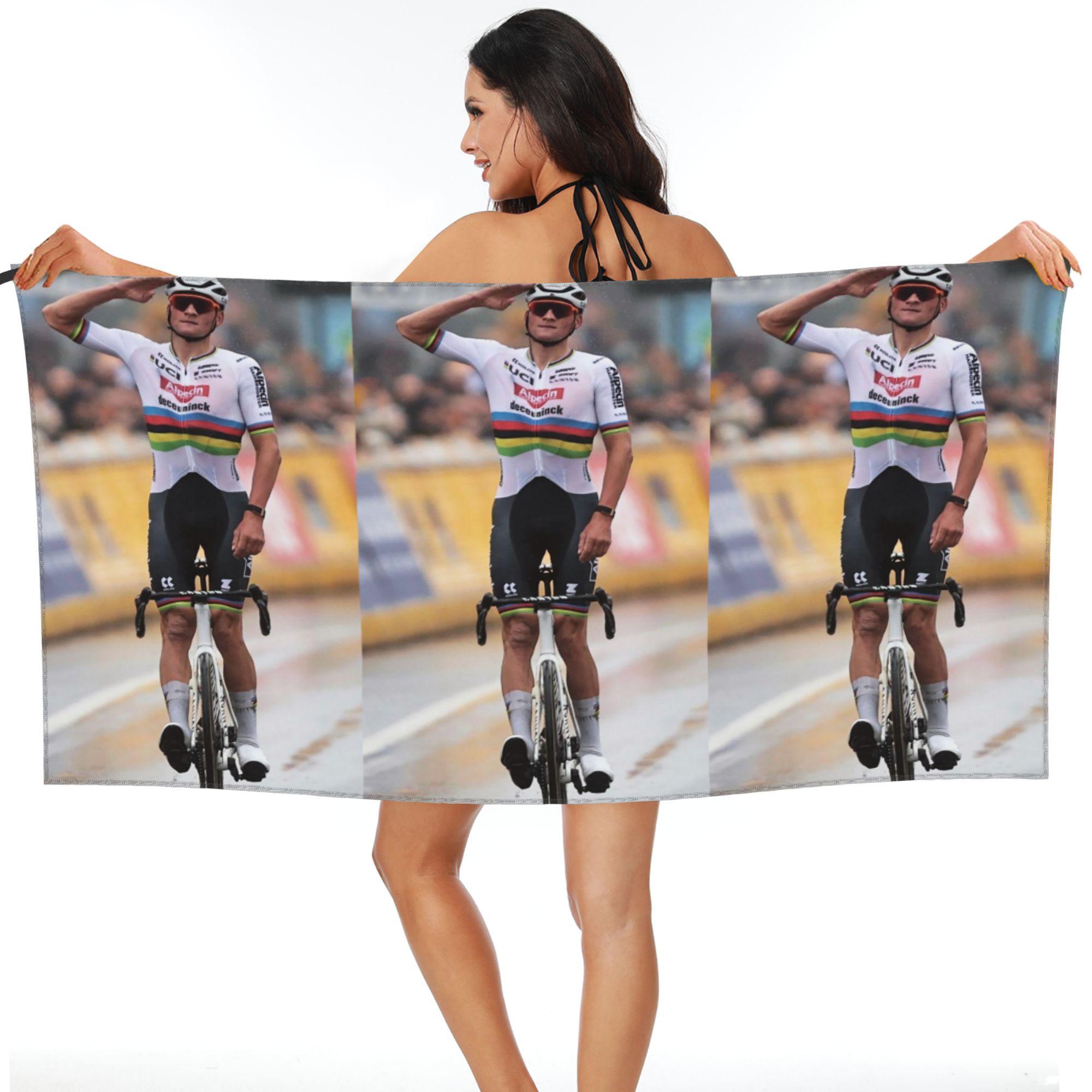 

Mathieu Van Der Poel Cyclist MVDP Dutch Cyclist College Beach Towel Microfiber Quick Dry Absorbent Quick Towels For Swimming W30*H60(CM)