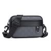 Men's Business Crossbody Bag – Soft PU Leather Shoulder Bag with Adjustable Strap for Work & Travel
