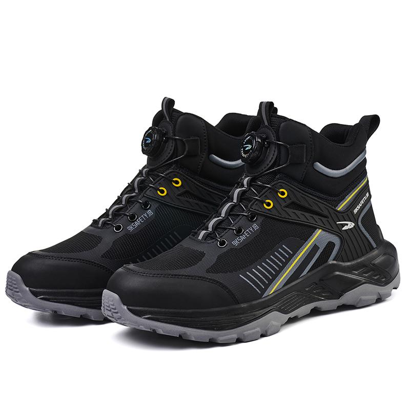 

New Work Safety Boots Men Women High Top Anti Smash Anti Puncture Work Shoes Security Protective Boots Steel Toe Safety Shoes 48