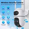 ICSEE Dual-Screen WiFi 8MP Outdoor Ultra-Clear Binocular Camera Monitor