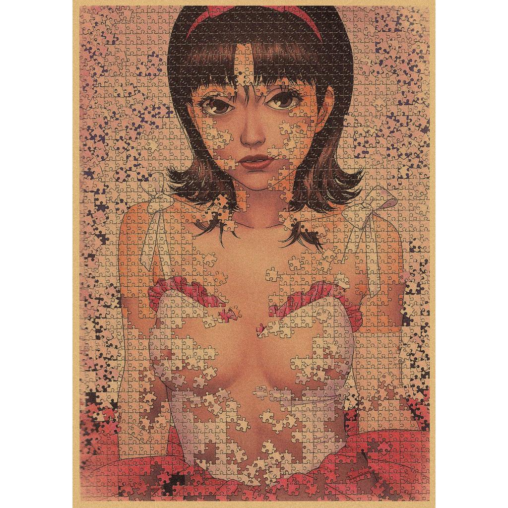Retro Kraftpapier Poster: Satoshi Kon Collection - Tokyo Godfathers, Millennium Actress, Paprika, Perfect Blue, Reincarnation 265