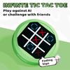 Handheld Tic Tac Toe Game Memory Growth Electronic Montessori Board Table  Chess  Game  Family