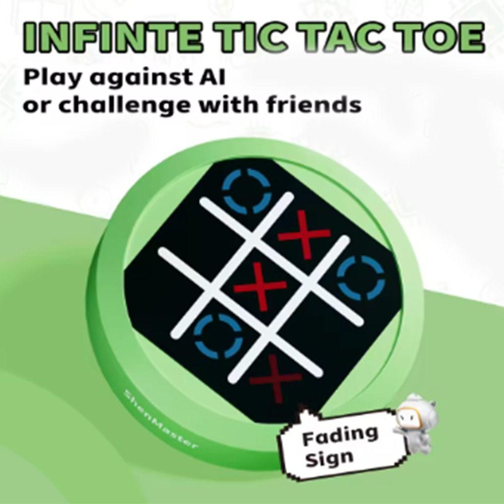 Memory Growth Tic Tac Toe Game 4-in-1 Table  Chess  Game Handheld Bolt Game  Children's  Day Gift