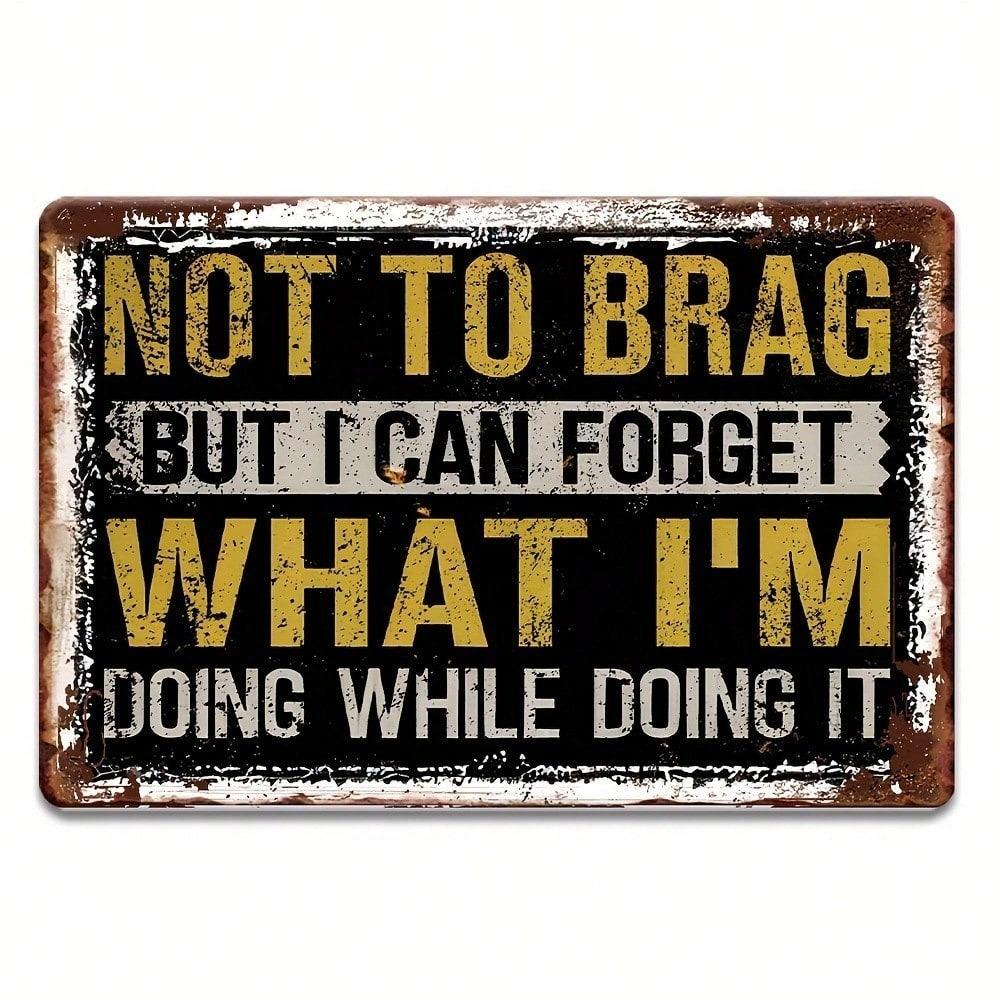 Vintage Humor Metal Sign Funny Tin Wall Decor For Bar Cafe Home