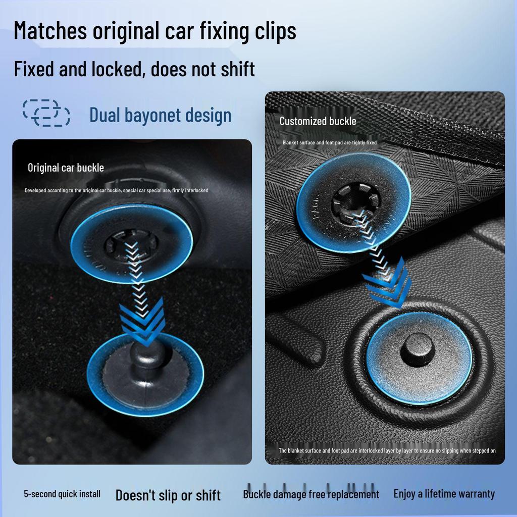 Compatible TPE Car Floor Mats for Ideal L6pro Max, i8, i6, L7, L8, L9