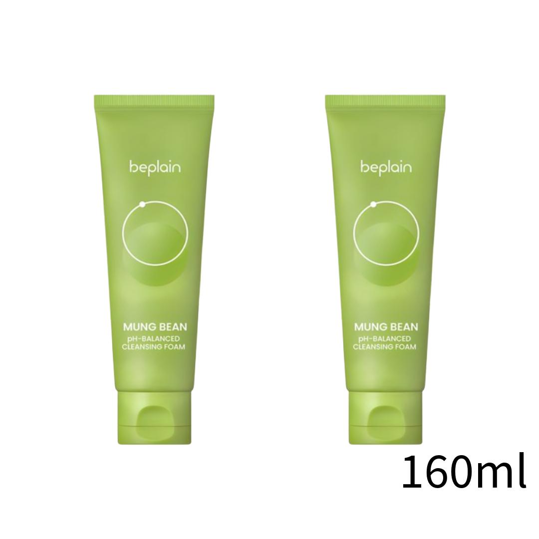 Beplain Пенка для умывания с мунгом, слабокислотная, 80 мл / 160 мл (6 вариантов) #160ml x 2pcs