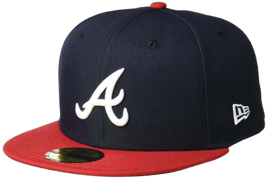 [New Era] 59FIFTY Atlanta Braves Home Cap, 55.8cm
