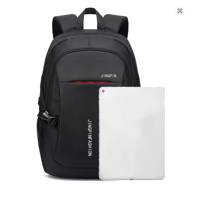 Stylish Mens Backpack Large Capacity Perfect for High School College Versatile Travel Laptop Bag with Diverse Zipper Styles