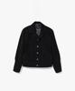 Andros Suede Trucker Jacket (Black)