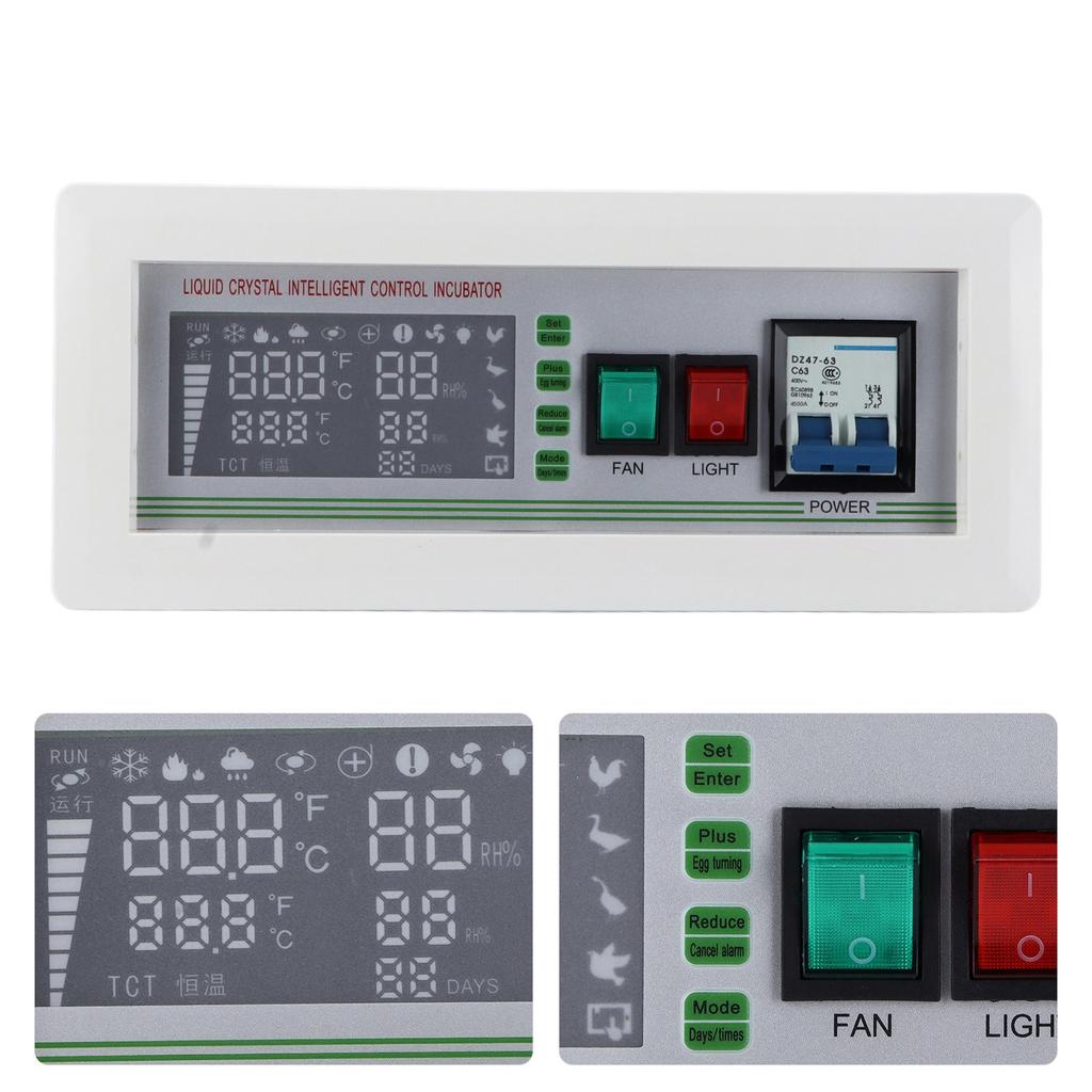 XM?18SD Egg Incubator Thermostat 5 Modes Digital Temperature Humidity Incubator Controller220V
