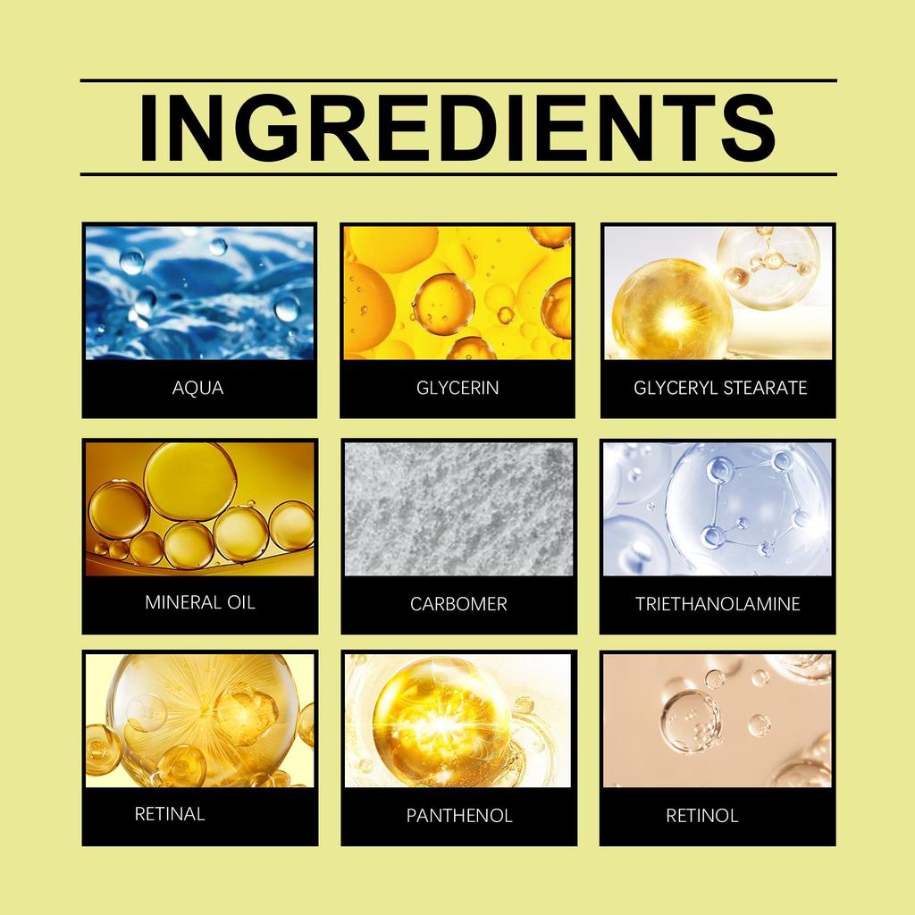 Hoygi Straffende Augencreme mit Retinol Nährt und hydratisiert sanft die empfindliche Augenpartie für pralle, geschmeidige Haut 15g