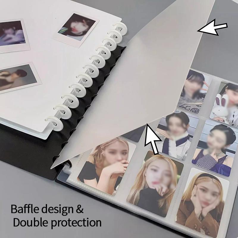 9 Grids Binder Photocard Holder Kpop Cards Colelct Book 1030pcs Binder Pages for Albums Photocard Binder Kpop Stuff