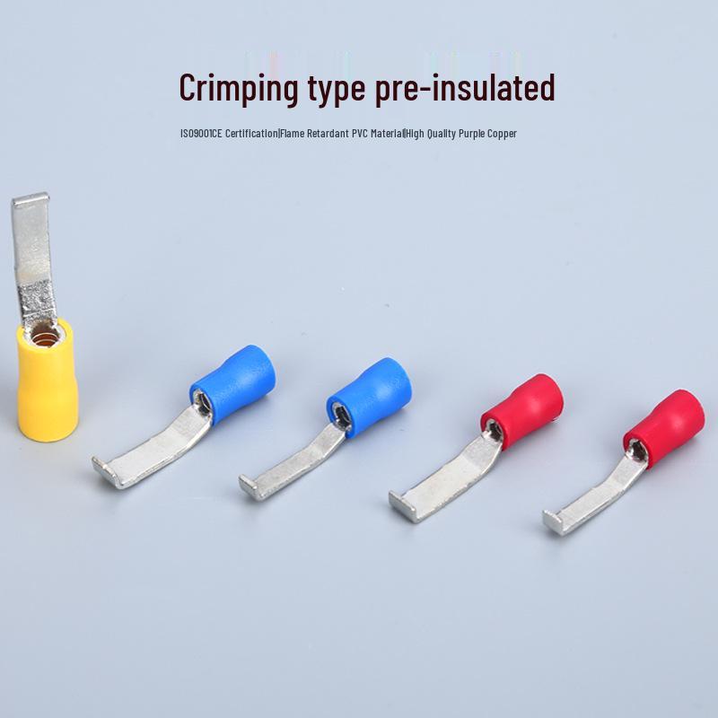 KT KST LBV5.5-4.6 Purple Copper Pre-insulated Crimp Terminal Lug 12-10.